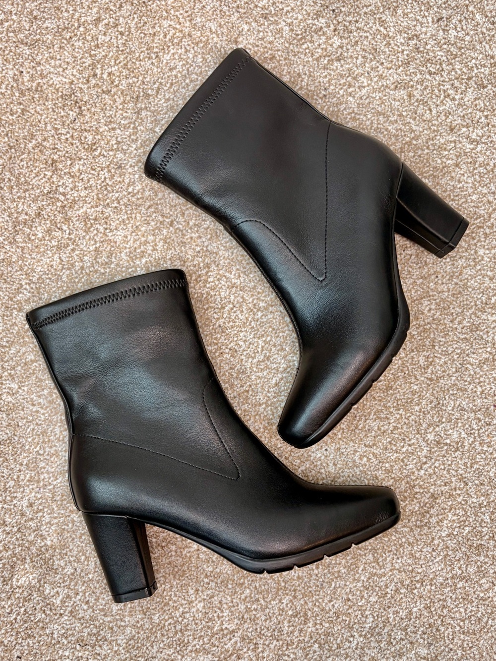 Aerosoles Mid-Heel Women's Comfortable Ankle Boots - Cinnamon Style
